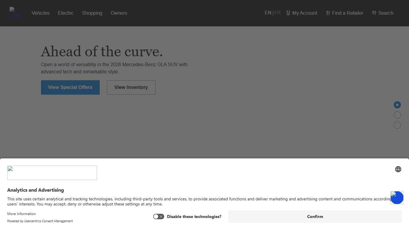 Luxury Cars - Sedans, SUVs, Coupes & Wagons Mercedes-Benz Canada